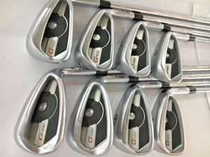 Ping G400 Iron Set 7 pcs 4-w Flex Stiff Shafts AWT 2.0 LITE Code Orange - Picture 1 of 11