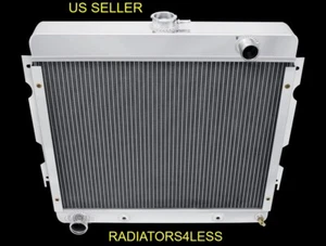 RADIADOR DE ALUMINIO CHAMPION 4 FILAS 70 71 72 DODGE DART VALIENTE DUSTER BLOQUE GRANDE - Imagen 1 de 4