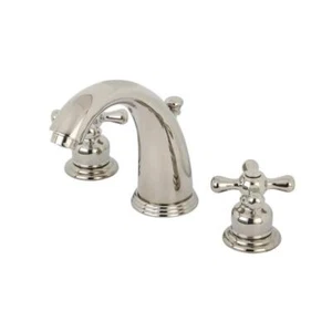 Victorian 8 in. Widespread 2-Handle Bathroom Faucet in Polished Nickel - Picture 1 of 1