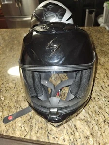 SCORPION EXO-R420 HELMET GLOSS BLACK SIZE SMALL - 42-0033 - Picture 1 of 4