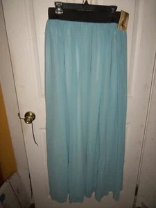 Faship Women's Formal Long Tulle Dress Blue Prom Bridesmaid Dance Graduation - Picture 1 of 3