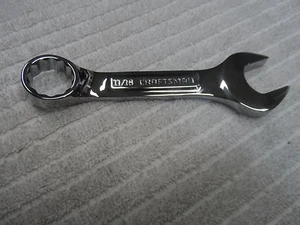 Craftsman Professional Standard SAE Polish Stubby Wrench, USA 11/16" - p/n 44108 - Picture 1 of 2