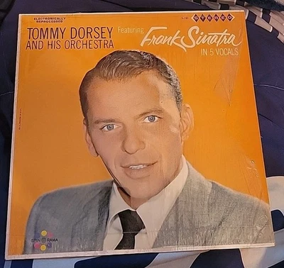 TOMMY DORSEY FEATURING FRANK SINATRA VINYL S-150 RECORD LP 1963 STEREO - Image 1 of 4
