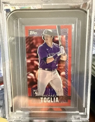 2023 Topps Rip Mini - Michael Toglia 1/1 #MRIP-MT (RC) - Image 1 of 3