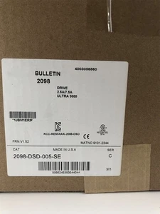 Nuovo Allen Bradley 2098-DSD-005-SE spedizione gratuita nuovo in scatola nuovo sigillato in fabbrica - Foto 1 di 3