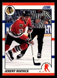 1990-91 Score - Jeremy Roenick #179 (RC) - Bild 1 von 2