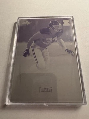 2020 Leaf Draft Anfernee Jennings Magenta Printing Plate 1/1 RC Alabama - Image 1 of 2
