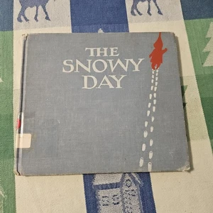 The Snowy Day Jack Ezra Keats Hardcover Vintage 1963 4th Printing RARE - Imagen 1 de 13