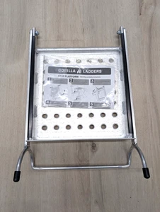 Step Platform Multiposition Ladder Accessory, 375 lbs. Load Capacity, Compatible - Picture 1 of 4