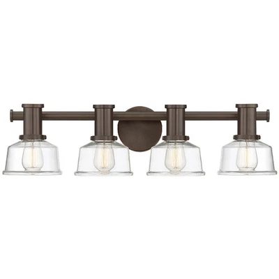 Tocador de baño Designers Fountain 96504-SCB Carson luz cobre satinado bronce Foto 1 de 2