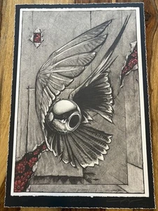 “Changeling” 👁️ 16x22 Art Print By AJ Masthay Limited Edition 🪽#’d /100 - Picture 1 of 7