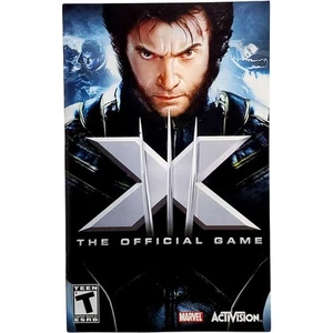 (Solo Manual) X-Men El Juego Oficial - Sony Playstation 2 Prístino Auténtico - Imagen 1 de 2