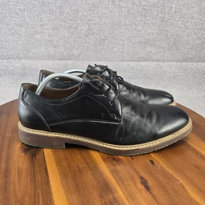 Nunn Bush Mens Dress Shoes Black Leather Oxfords Lace Up Comfort Size 11.5M - Picture 1 of 14