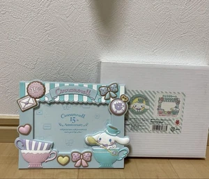 Brand new Cinnamoroll 15th anniversary photo frame, rare - Picture 1 of 2
