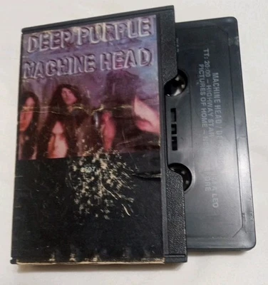 DEEP PURPLE Cassette Tape 70s Metal Blues MACHINE HEAD ORIGINAL SLIPCASE RELEASE - Image 1 of 4
