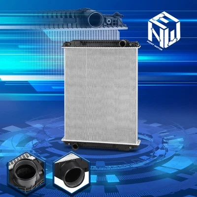 For 93-12 Freightliner FLD112 FL80/M2 106 Aluminum 2-Row Radiator Replacement - Image 1 of 4