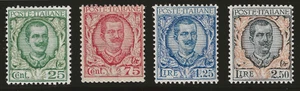 1926 Regno d'Italia - Serie completa Floreale modificata MH* - Picture 1 of 1