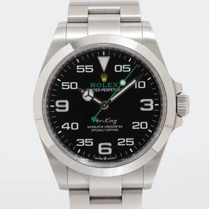 Rolex Air-King 126900 SS SS AT Black Dial - Picture 1 of 8