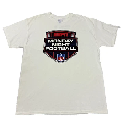Vintage ESPN Monday Night Football T-Shirt Men’s Large 04-06 NFL Graphic Tee - Image 1 of 4
