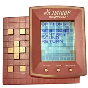 Scrabble Express Hasbro Vintage Handheld Electronic Video Game Tested! - Picture 1 of 2