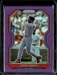 2021 Panini Prizm #79 Ozzie Smith Purple Prizm Cardinals (HOF) NR-MINT - Picture 1 of 2