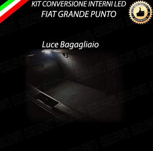 KIT LED LUCE BAGAGLIAIO PER FIAT GRANDE PUNTO ULTRABIANCA CANBUS 6000K - Immagine 1 di 1