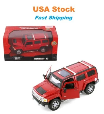 Hummer H3 Showcasts Collectibles Diecast Model Toy Car 7.75", 1:24, 68240R - Image 1 of 4
