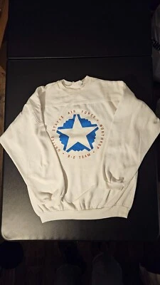Sudadera De Colección 1988 Air Force B-2 Team Northrop L Blanca Cuello Redondo Hecha en EE. UU. Foto 1 de 4