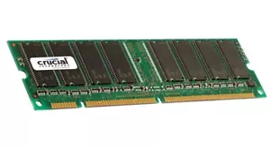 Crucial 128MB PC100 100MHz non-ECC Unbuffered 168-Pin DIMM Memory Module (A96) - Picture 1 of 2