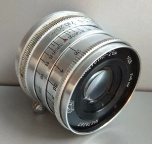 INDUSTAR 26m 2.8/52 mm M39 Leica Zorki FED Rangefinder Photo Lens - Picture 1 of 11