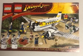 Lego 7628 Indiana Jones Peril in Peru Kingdom of the Crystal Skull 2008 100%