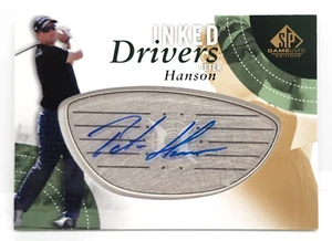 PETER HANSON AUTO ~ INKED DRIVERS #ID-PH ~ 2014 SP GAME USED GOLF - Picture 1 of 2