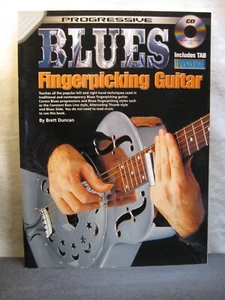 BLUES FINGERPICKING GUITAR (Progressive) - OHNE CD - Bild 1 von 12