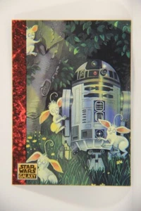 Star Wars Galaxy 1993 Topps Card #61 If Droids Can Frolic Artwork ENG L002950 - Picture 1 of 2