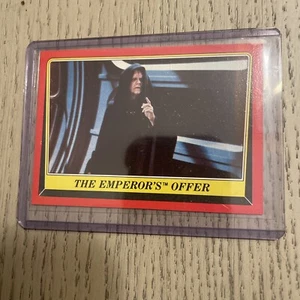 Return of the Jedi trading card Star Wars Vintage #118 Emperor’s Offer - Picture 1 of 10