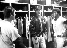 Boston Red Sox Players Carl Yastrzemski Gary Peters 1972 BASEBALL OLD PHOTO