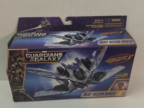 Guardians of the Galaxy Rocket Raccoon Warbird with Figure Hasbro 2013 NIP Cover