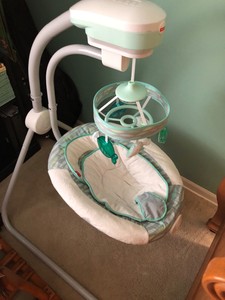 fisher price soothing river cradle n swing