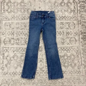 Wrangler Bootcut Jeans Girls Cowboy Western Blue Denim Jeans Size 6 Regular - Picture 1 of 4