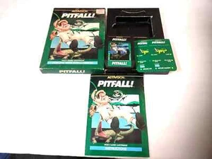 Intellivision PITFALL Videospiel mit Overlays GETESTET - FUNKTIONIERT - Bild 1 von 12