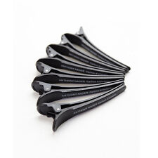 6 Anthony Nader Carbon Fibre Sectioning Hair Clips Salon Professional Antistatic