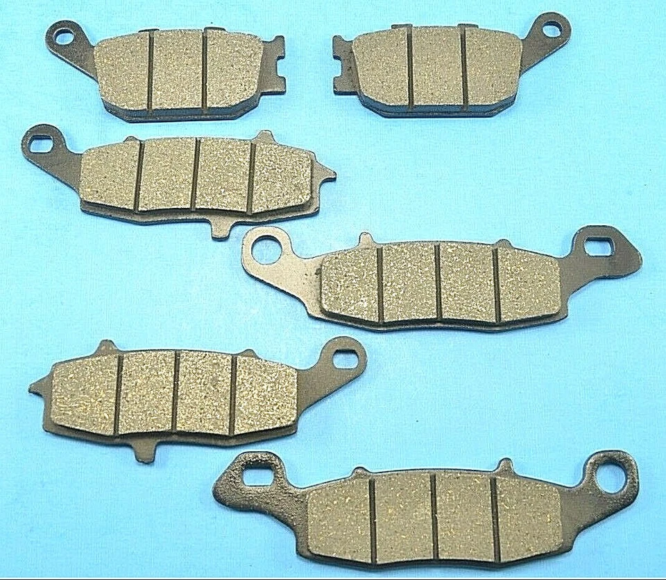 Pastilhas de freio se encaixam nas pastilhas traseiras dianteiras Suzuki SV650 SV650A SV650S SV650Sa 2003-2008 - Imagem 1 de 1
