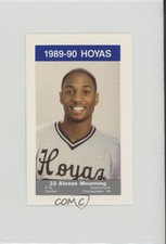 1989-90 Coca-Cola Georgetown Hoyas Kids & Cops Police Alonzo Mourning #11 HOF