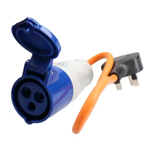 Adaptador de red para caravana, generador, barco Reino Unido 230 V Reino Unido TR132 - Imagen 1 de 7