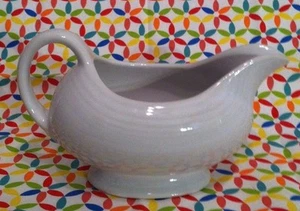 Fiestaware White Gravy Boat Fiesta Servir Salsacha - Imagen 1 de 3