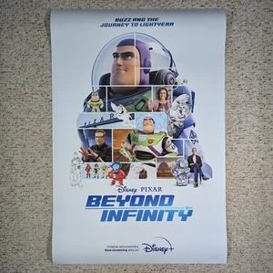 Beyond Infinity Movie Poster 27x40 Double-Sided Disney Pixar Buzz Lightyear - Picture 1 of 6