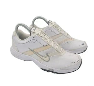 Nike Womens Steady Run 395863-101 White Running Shoes Sneakers Size 7 - Picture 1 of 7