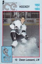 1992-93 Indianapolis Ice #19 Owen Lessard