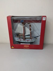 2005 Lemax Village Golden Eagle Schooner Boat Ship 54378CV Lighted Table Accent - Picture 1 of 4