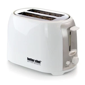Better Chef Cool Touch Wide-Slot Toaster White w Reheat & Defrost IM-225W - Picture 1 of 7